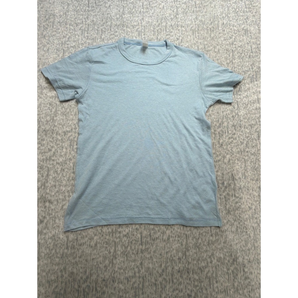 Alternative Apparel Mens Crew Neck Short Sleeve 5050BP Sky Blue Size XS NWOT‎